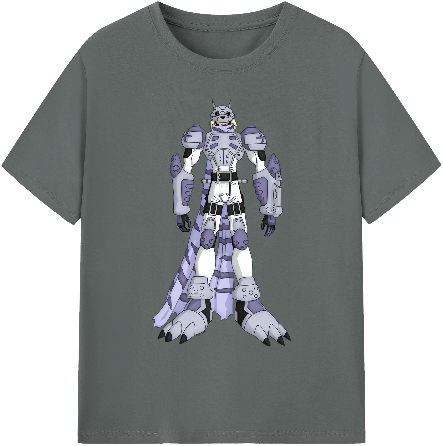 （画像用） Digimon デジタルモンスター/デジモン 綿100％ メンズ半袖Tシャツ｜肌触りやわらか＆通気性